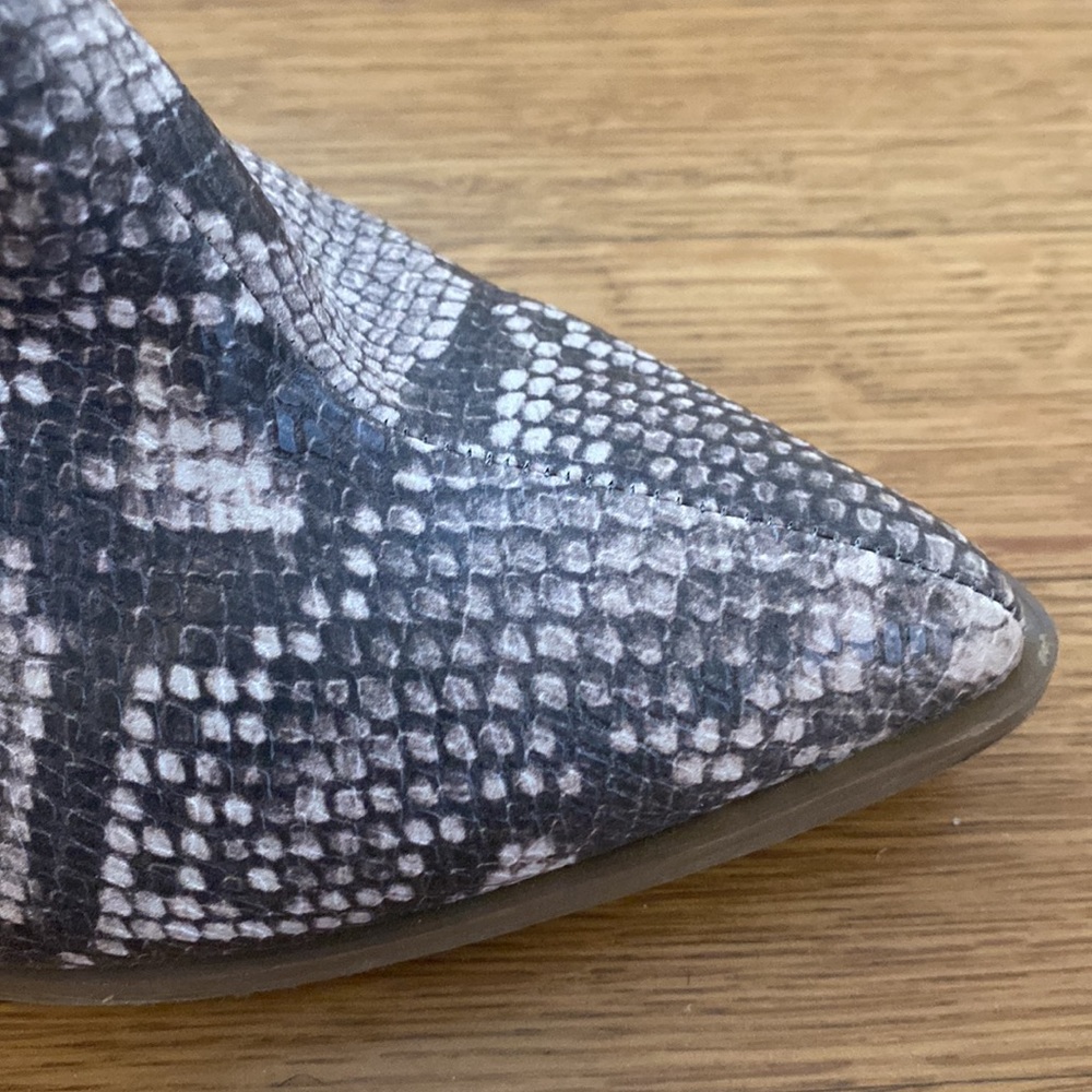 Snakeskin Booties - Picture 3 of 3